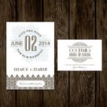 Wedding Invitations Art Deco 1 small