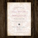 Vintage Lace Wedding Invitations 2 small