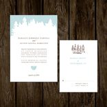 Outdoor Tree Wedding Invitations 1 small