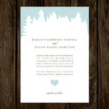 Outdoor Tree Wedding Invitations 2 small