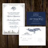 Detroit Skyline Wedding Invitations 1 small
