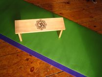 Meditation Bench Om Symbol 4 small