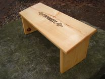 Meditation Bench Namaste Embellished 3 small