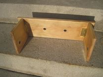 Folding Meditation Bench Om Symbol 3 small