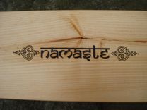 Meditation Bench Namaste Embellished 1 small