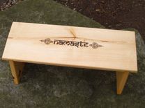 Meditation Bench Namaste Embellished 2 small