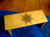 Tribal Lotus Meditation Bench 5 small