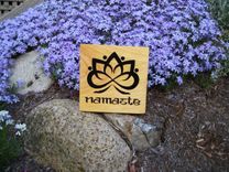 Lotus Yoga Wall Hanging 3 small