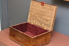 Velvet Lined Shoe Box 6 small