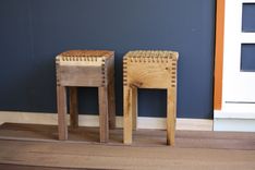 Stout Stool In White Walnut And Manila 5 small
