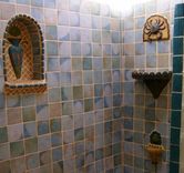 Bathroom/ Niche Ceramic Tile Mosaic Accents, Interior Design 2 small