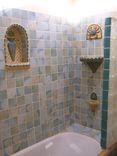 Bathroom/ Niche Ceramic Tile Mosaic Accents, Interior Design 4 small