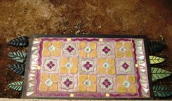 Magic Carpet Tile Floor Rug Indoors Or Out, Made To Order 1 small