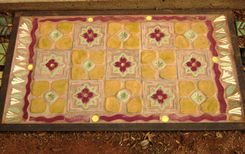Magic Carpet Tile Floor Rug Indoors Or Out, Made To Order 2 small