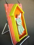 Angel In House Ceramic Wall Plaque 4 small