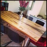 Black Oak Dining Table 1 small