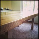 Black Oak Dining Table 2 small