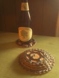 Bicycle Art, Bicycle Accessory, Bicycle Gear Coasters, Bicycle Gift, Bicycle Wedding, Cork Coaster 1 small