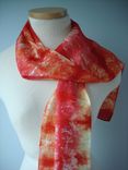 Hand Dyed Silk Scarf 2 small