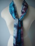 Hand Dyed Silk Scarf 2 small