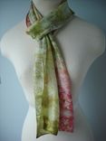Hand Dyed Silk Scarf 2 small
