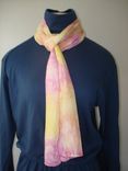 Hand Dyed Silk Scarf 1 small