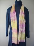 Hand Dyed Silk Scarf 2 small