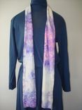 Hand Dyed Silk Scarf 1 small