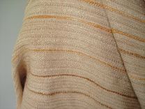 Hand Woven Shawl - Peaches & Cream 3 small