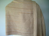 Hand Woven Shawl - Peaches & Cream 4 small
