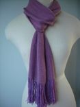 Woodland Bells Handwoven Silk Scarf 1 small