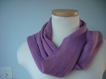 Woodland Bells Handwoven Silk Scarf 2 small