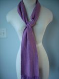 Woodland Bells Handwoven Silk Scarf 4 small