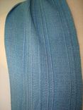 Hand Woven Grey Blue Silk/Tencel Scarf 2 small