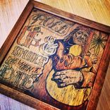 Custom Pyrography Art On Wood 6 small