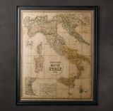 Vintage Reproduction Maps And Prints 4 small