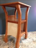 Tall And Shapely Twins; Cherry Bedside Tables 1 small