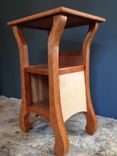 Tall And Shapely Twins; Cherry Bedside Tables 4 small