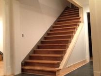 Staircase With Walnut Accents, Walnut Risers 2 small