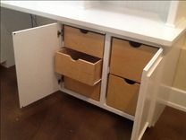 Matching Entertainment Center & Office Workstation 4 small