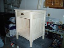 Night Stand - Pine 3 small