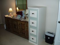 4 Drawer File Cabinet 4 small