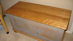 Blanket Chest - Maple - Cedar Lined 2 small