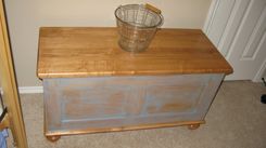 Blanket Chest - Maple - Cedar Lined 3 small