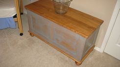 Blanket Chest - Maple - Cedar Lined 4 small