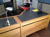 Large Computer Desk 2 small