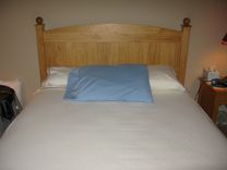 Queen Headboard - Pine 2 small