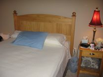 Queen Headboard - Pine 3 small
