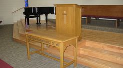 A Church Communion Table And Pulpit 1 small