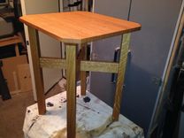 Hardwood Chess Table 2 small